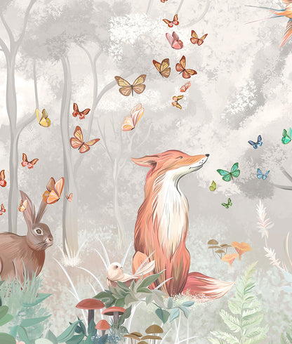 Bosque y Animalitos 5 Colores