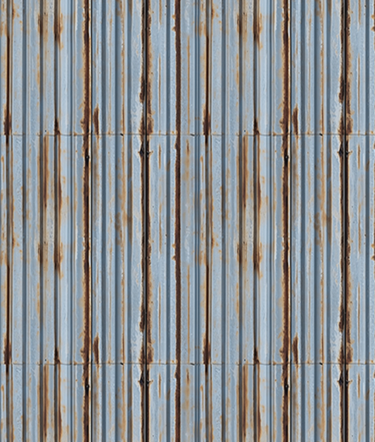 Lámina Corrugada Oxidada I