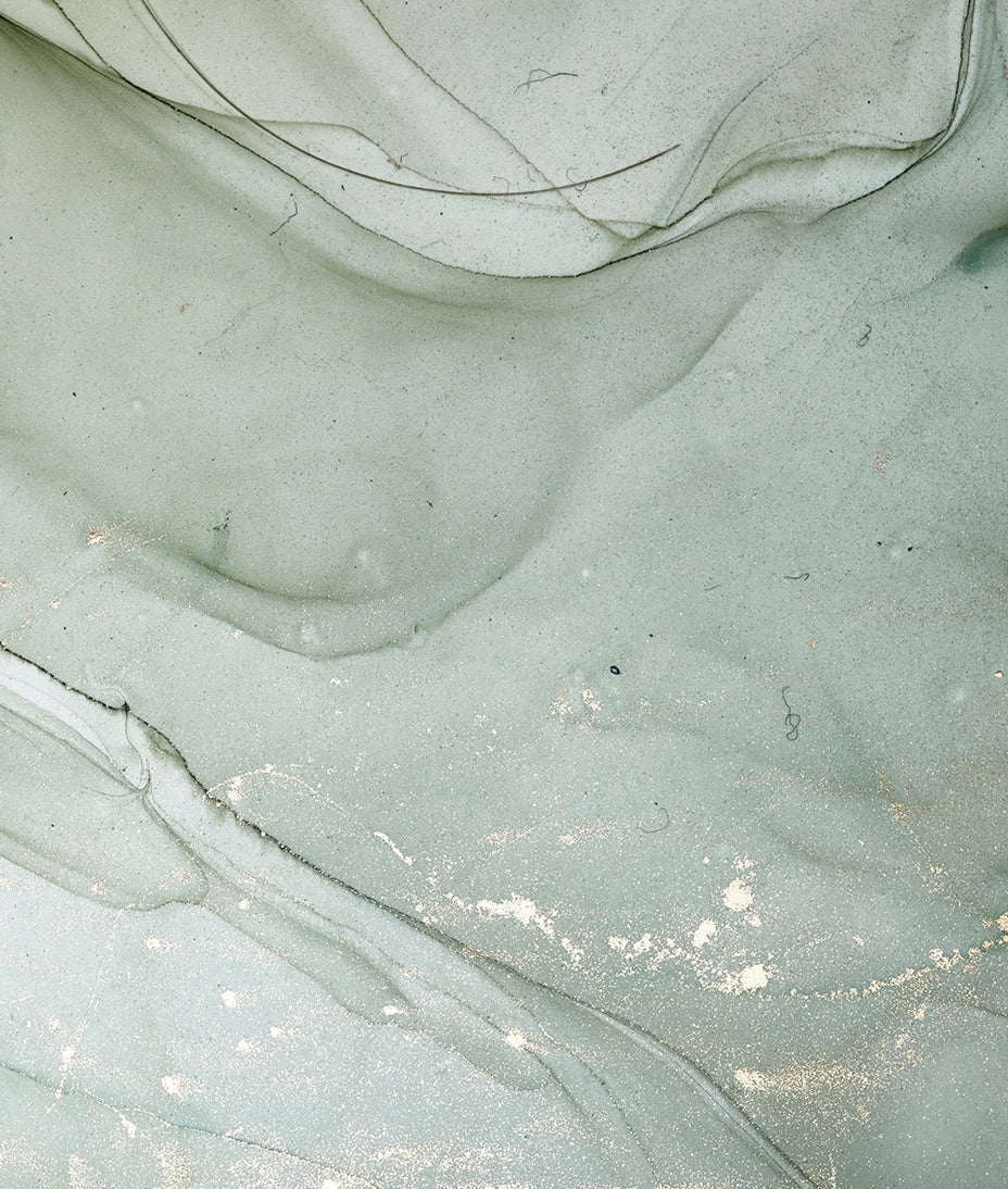 Cool Liquid Sage Marble II
