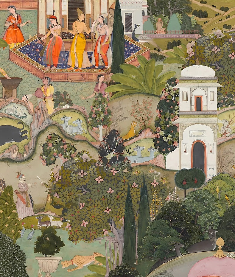 Jardín Hindú de Jaipur
