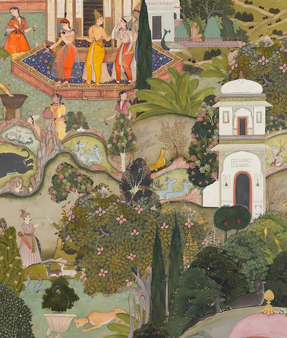Jardín Hindú de Jaipur