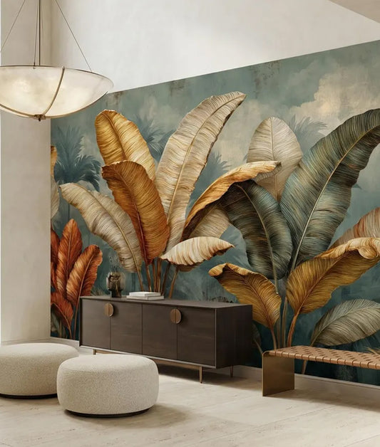 Tropical Banana Trees