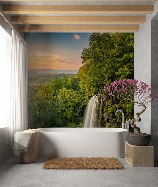 Cascada en el Bosque