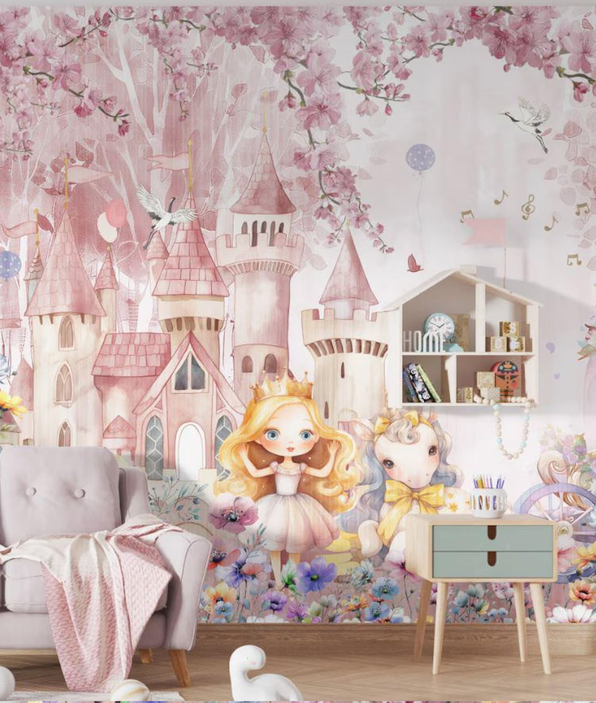 Cute Princess Castle - Rose