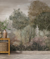 Paisaje Jardín con Estatua
