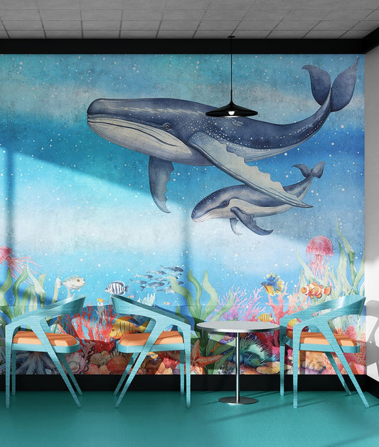 Ballenas, Peces y Corales Fondo del Mar