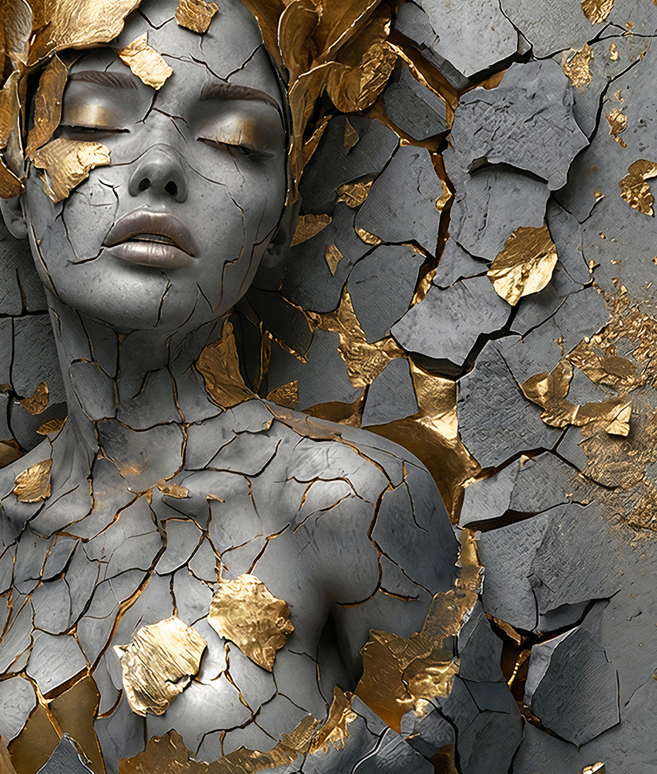 Escultura Dama 3D