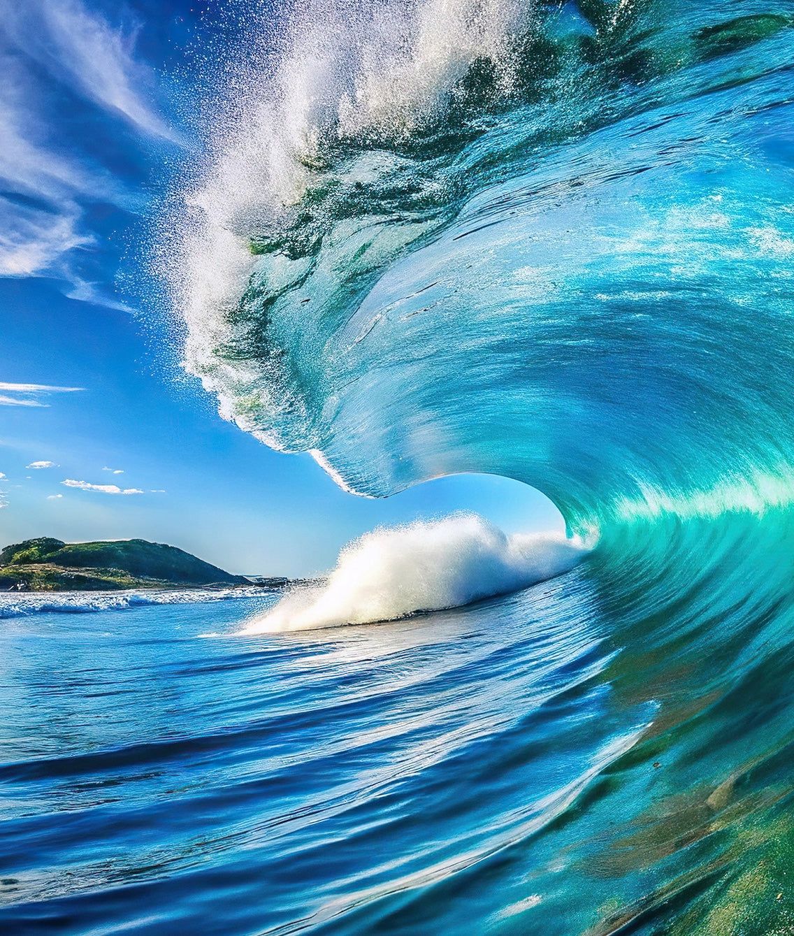 Majestic Noon Wave