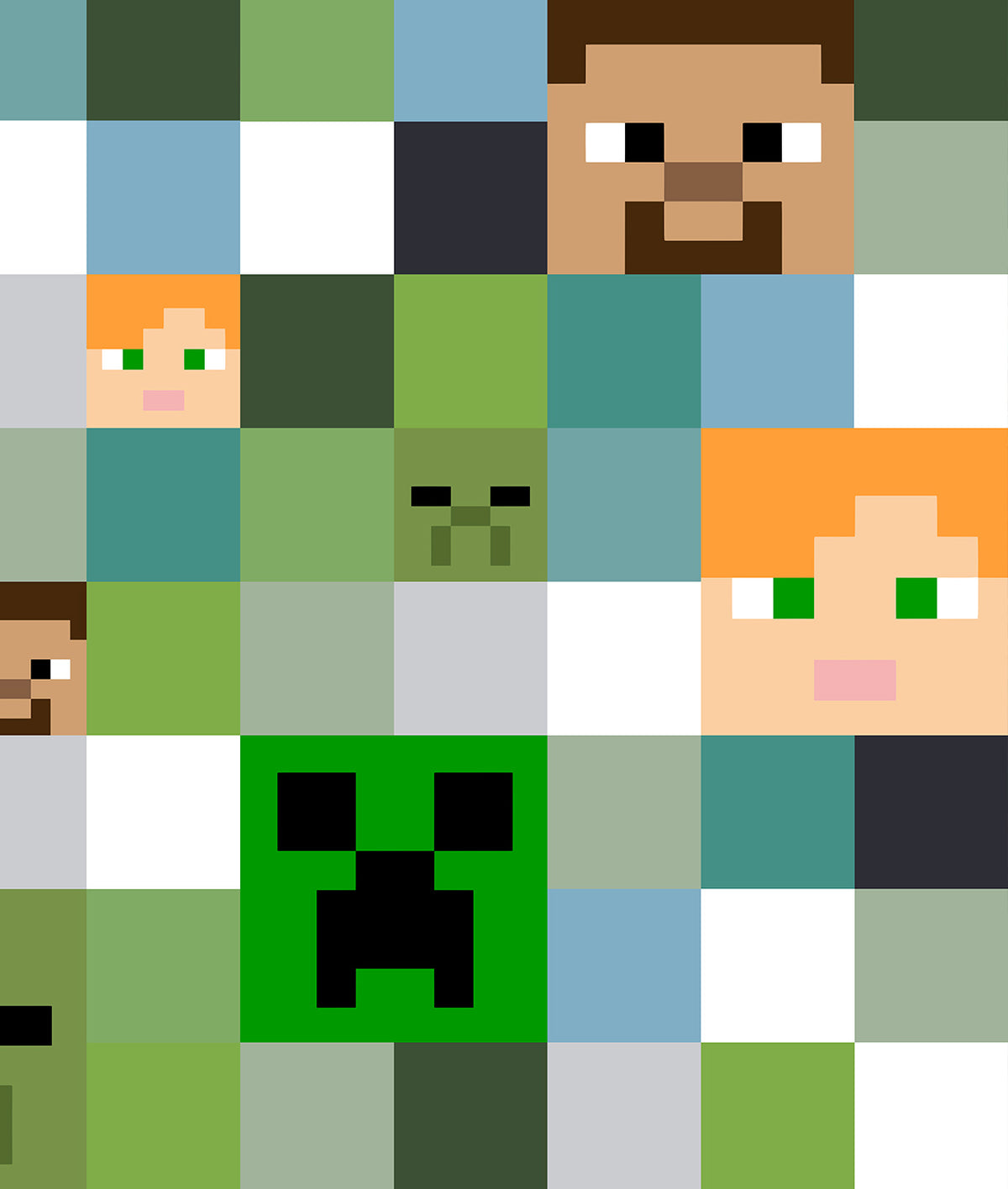 Clean Minecraft Faces Minecraft Faces and Squares – Homeikon
