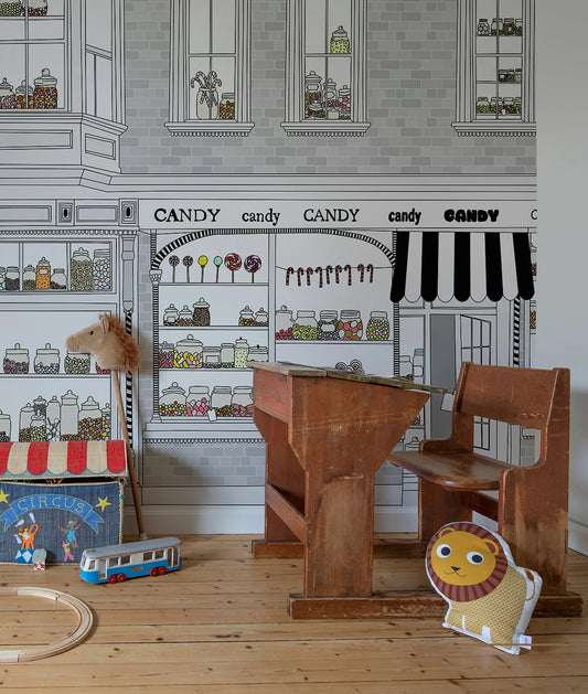 Fachada Candy Store - Grey