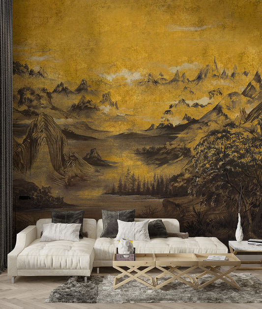 Paisaje Montañas Orientales - Old Gold