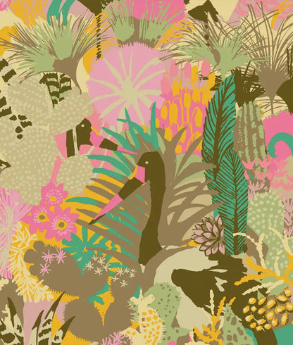 Patos y Plantas Abstractas I