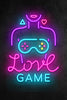 Gamer Room Neon Sign Love