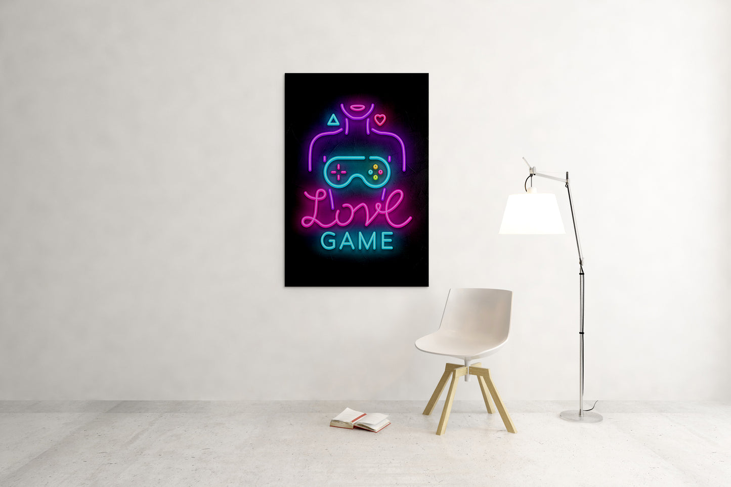 Gamer Room Neon Sign Love
