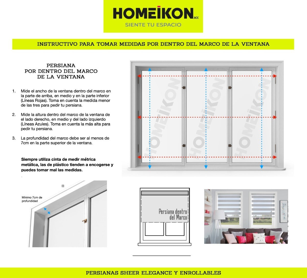 Persiana Enrollable Semitraslúcida Ikonik