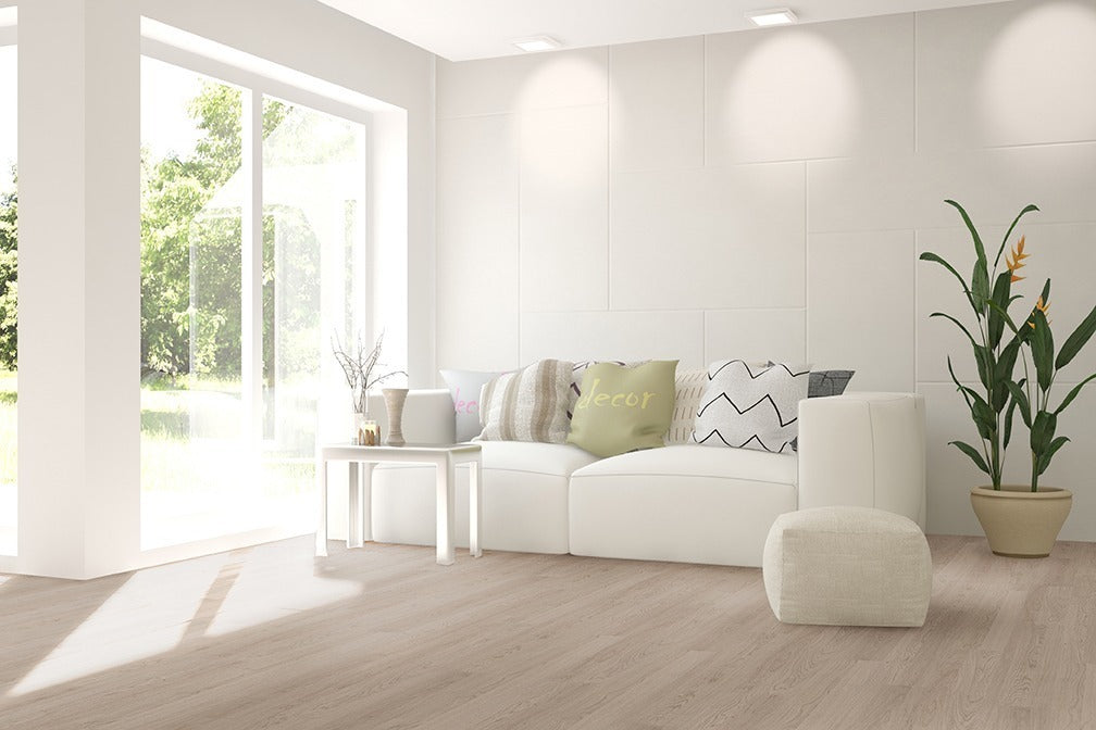 Piso Duela Vinílica Luxury Vinyl Tile 2mm Snow