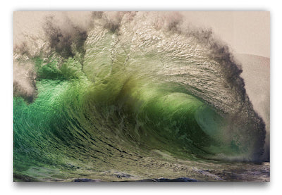 Canvas Decorativo Green Wave
