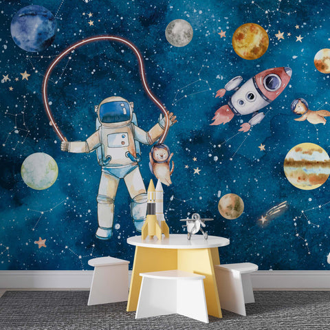 Europrint Astronauta, Cohete y Planetas