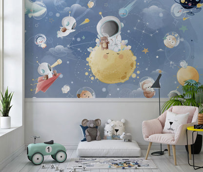 Europrint Astronauta Y Animalitos Para Niño