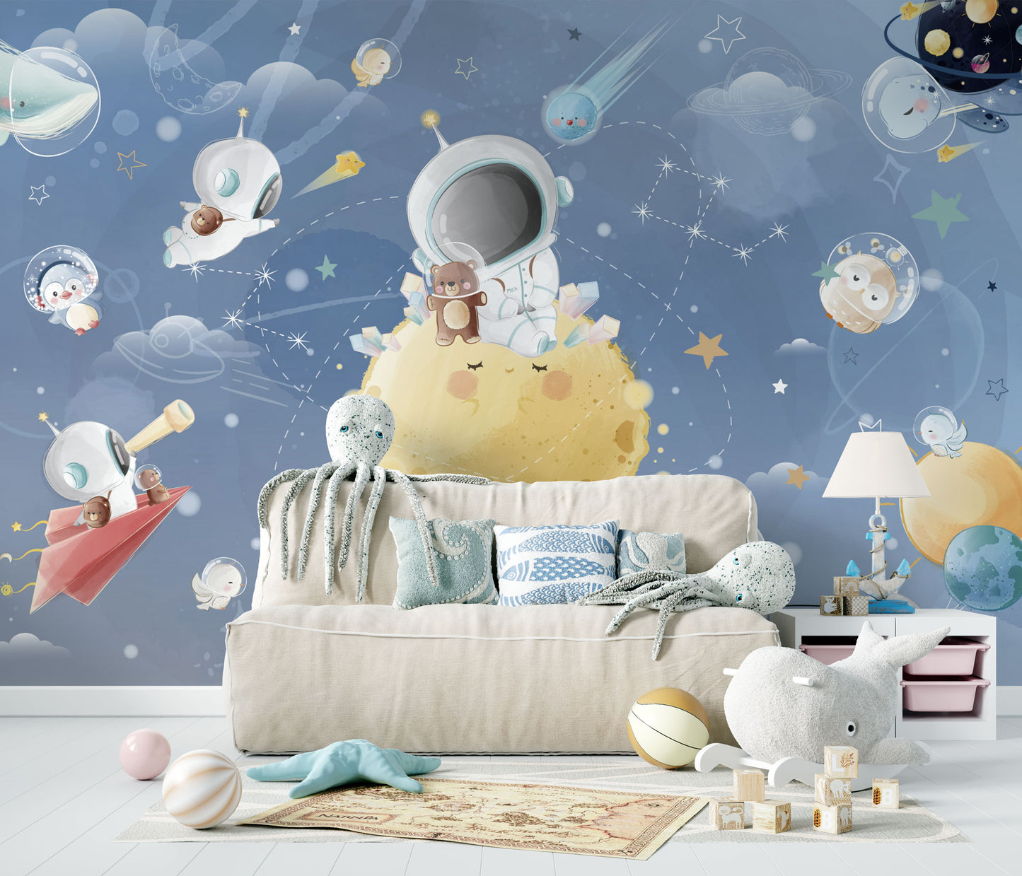 Europrint Astronauta Y Animalitos Para Niño