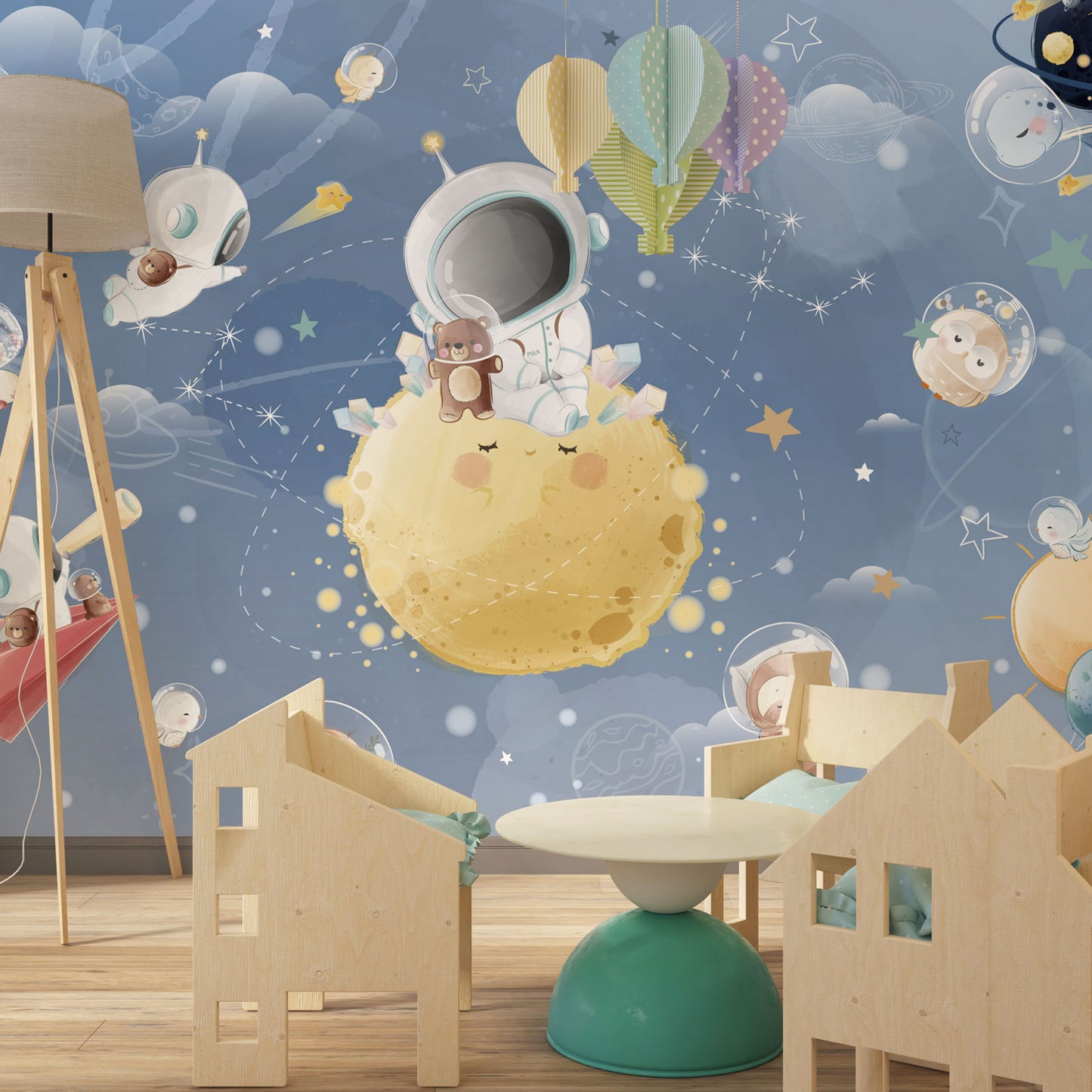 Europrint Astronauta Y Animalitos Para Niño