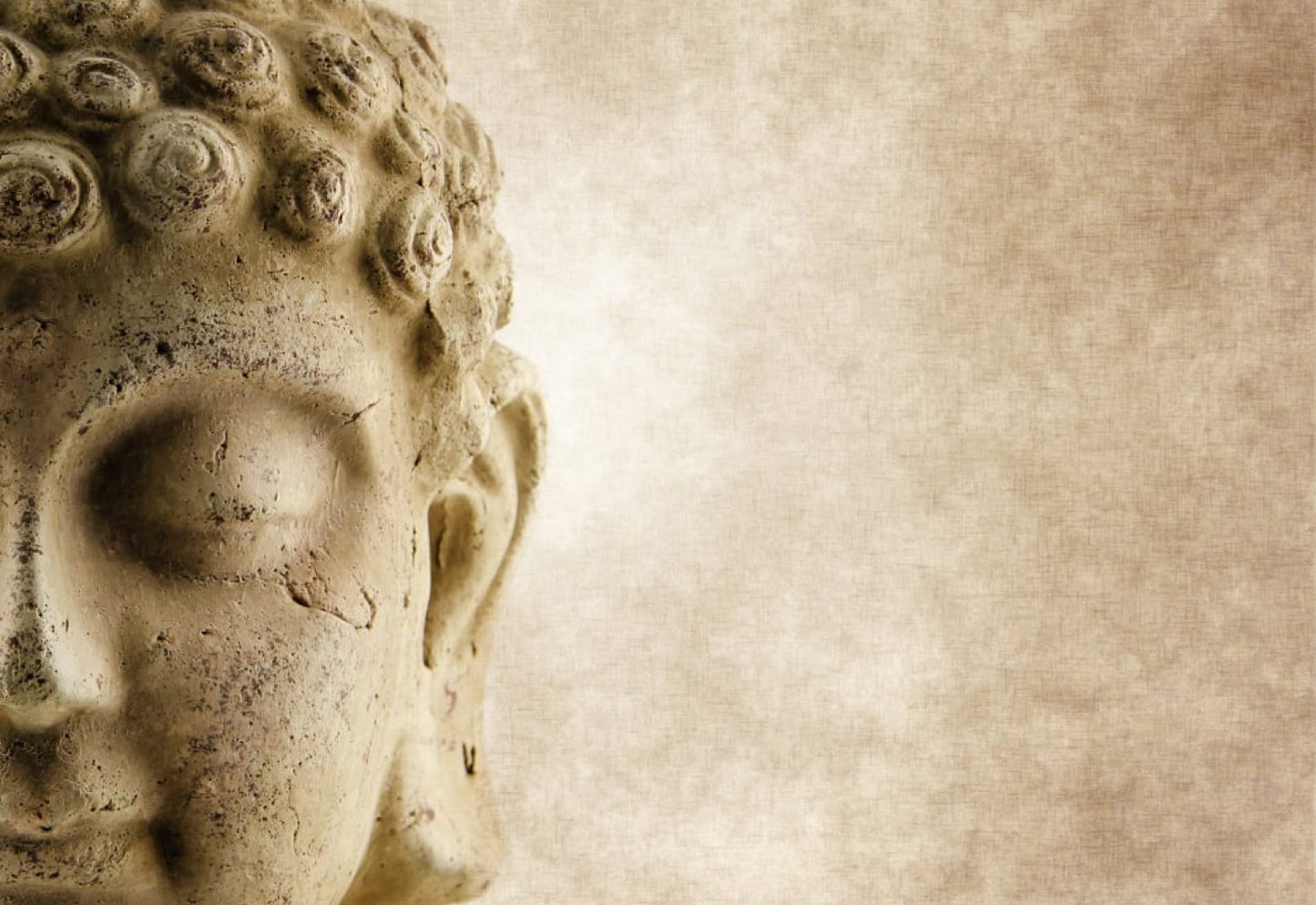 Escultura Rostro de Buda