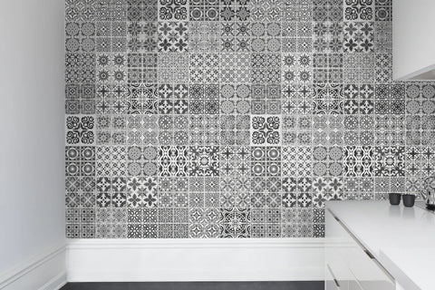 Mosaicos Blanco y Negro