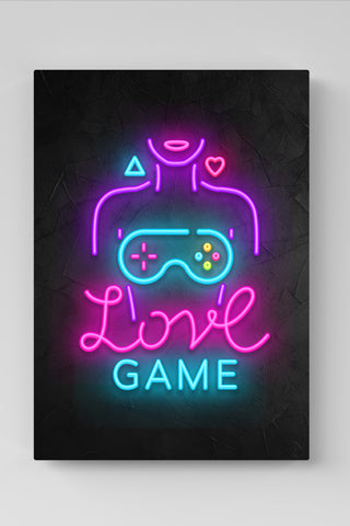 Gamer Room Neon Sign Love