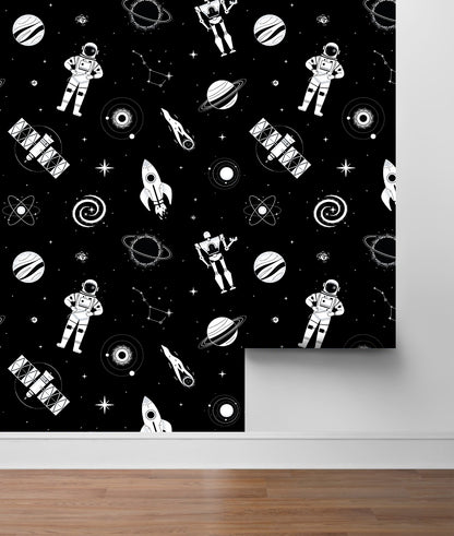 Atronautas, Robots, Planetas y Cohetes